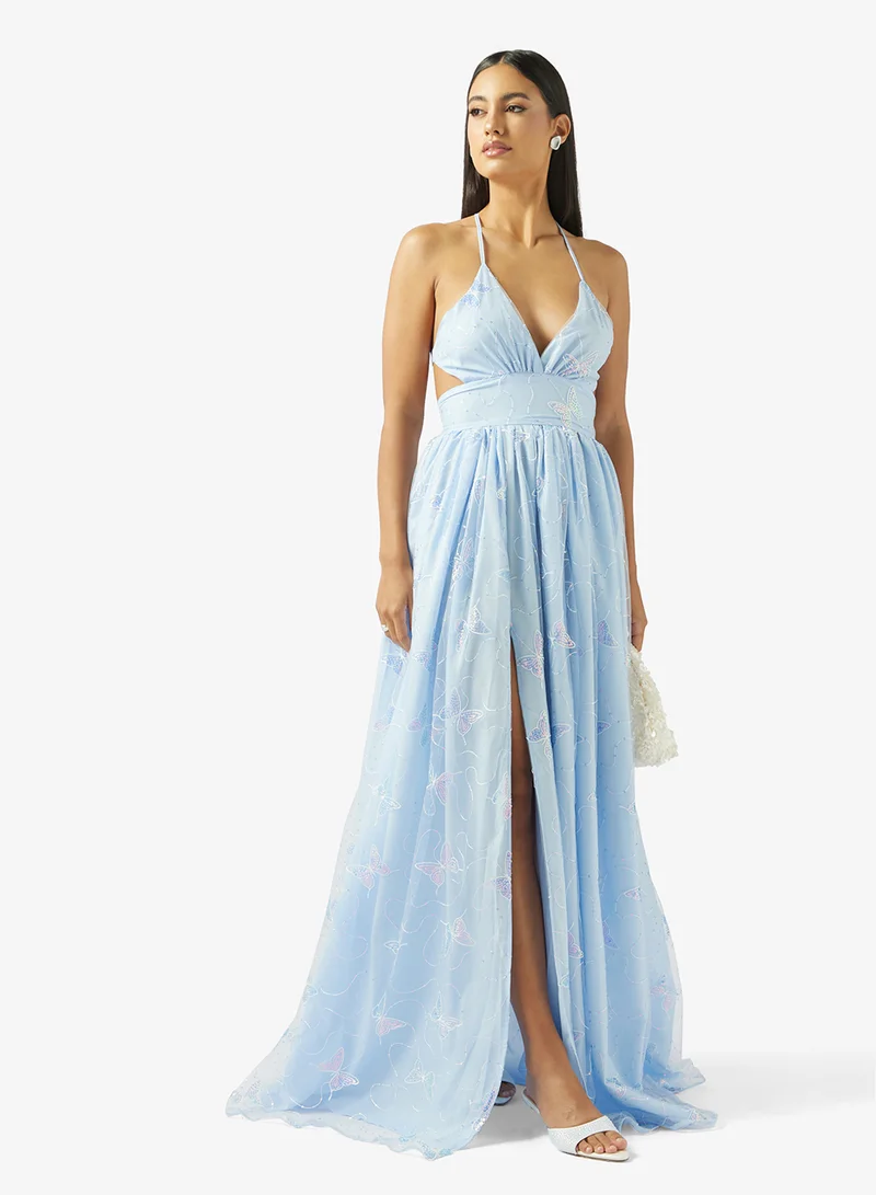 Ella Limited Edition Embroidered A-line Dress